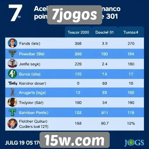 Comparativo de desempenho de jogos no 7jogos